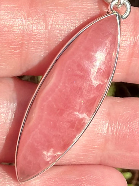Stunning Rhodochrosite Pendant - Morganna’s Treasures