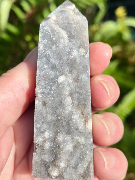 Sphalerite Druzy Obelisk - Morganna’s Treasures 