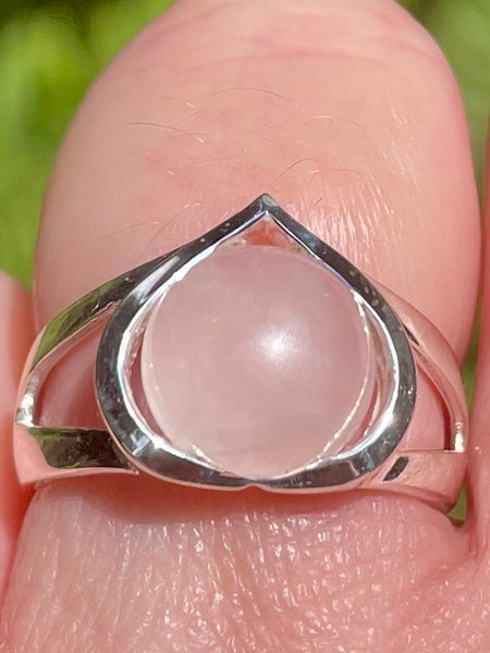 Beautiful Rose Quartz Ring Size 8 - Morganna’s Treasures 