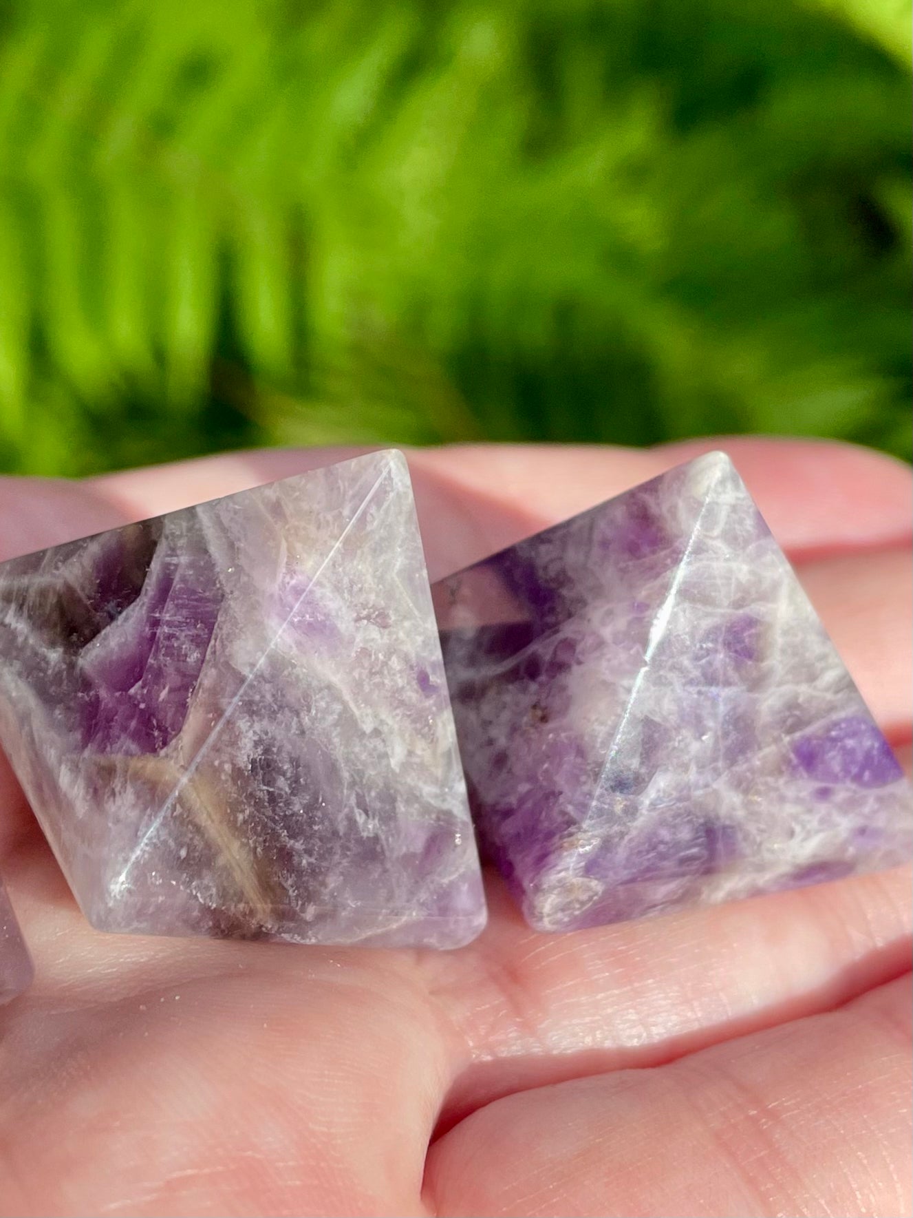 Amethyst Pyramids - Morganna’s Treasures 