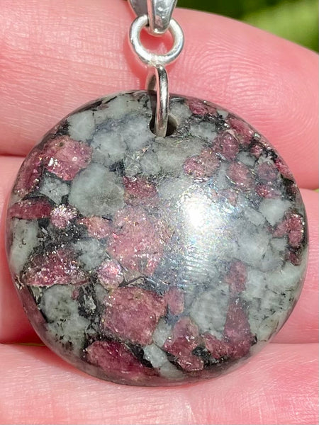 Russian Eudialyte Pendant - Morganna’s Treasures 