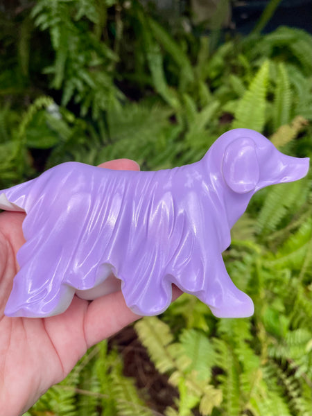 Glow in the Dark Resin Ghost Dog - Morganna’s Treasures