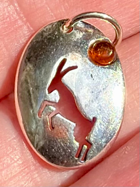 Baltic Amber Capricorn Pendant