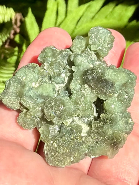 Prehnite with Epidote Cluster