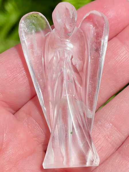 Clear Quartz Pocket Angel - Morganna’s Treasures