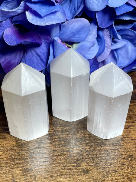 Selenite Tower - Morganna’s Treasures 