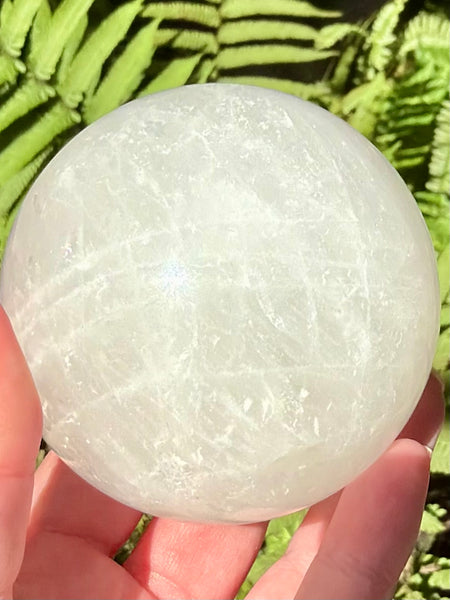 White Quartz Sphere