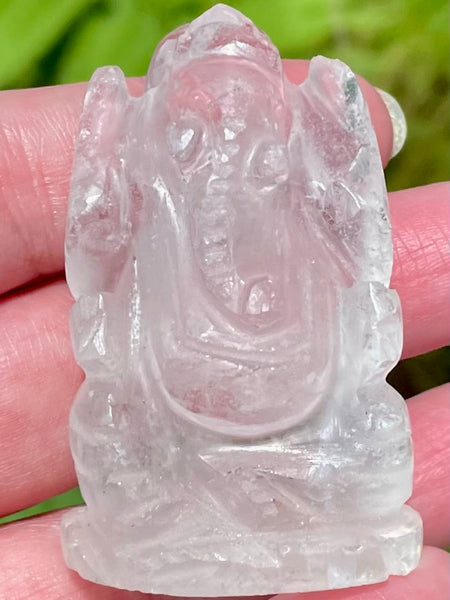 Clear Quartz Ganesha - Morganna’s Treasures