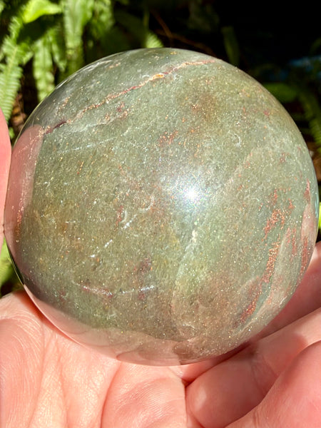Gorgeous Bloodstone Sphere