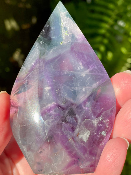 Beautiful Fluorite Flame