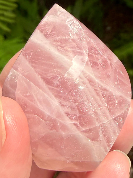 Mini Rose Quartz Flame - Morganna’s Treasures