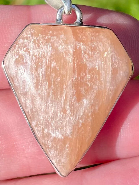 Orange Selenite Pendant - Morganna’s Treasures