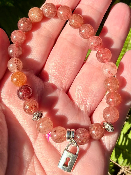 Lepidocrocite Lock Bracelet