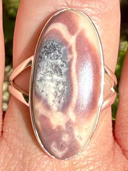 Porcelain Jasper Ring Size 9.5