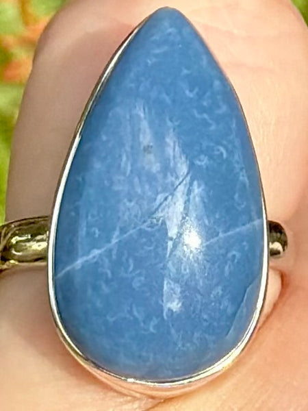 Blue Owyhee Opal Ring Size 6.5 - Morganna’s Treasures