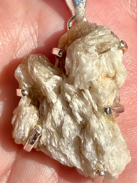 Rough Barite from Morocco Pendant