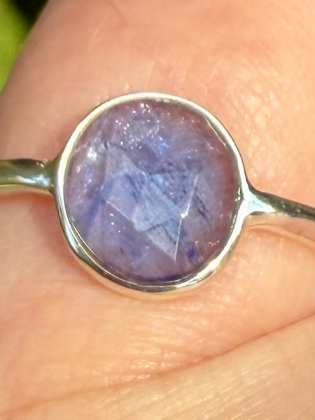 Faceted Iolite Ring Size 5.5 - Morganna’s Treasures