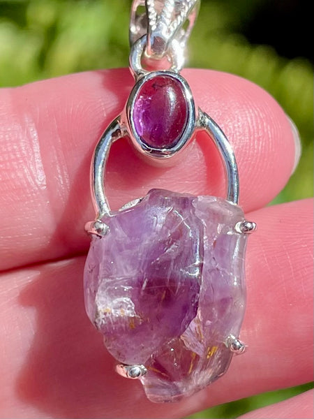 Amethyst and Super Seven (Melody's Stone) Pendant - Morganna’s Treasures 