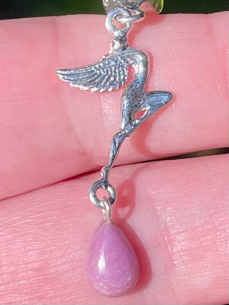 Purpurite Fairy Pendant