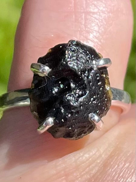 Saffordite Tektite Ring Size 7 - Morganna’s Treasures 