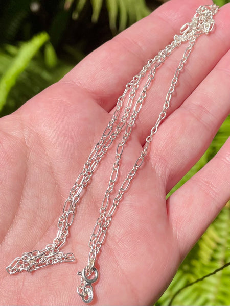 Sterling Silver link Chain 24 inches - Morganna’s Treasures 