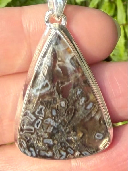 Turkish Tube Agate Pendant - Morganna’s Treasures