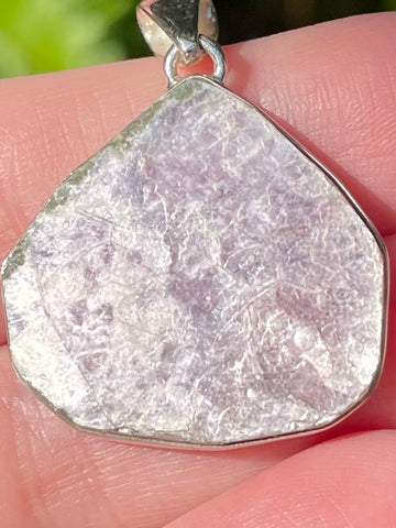 Flashy Lepidolite Pendant