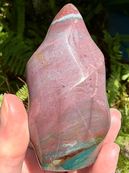 Gorgeous Ocean Jasper Flame