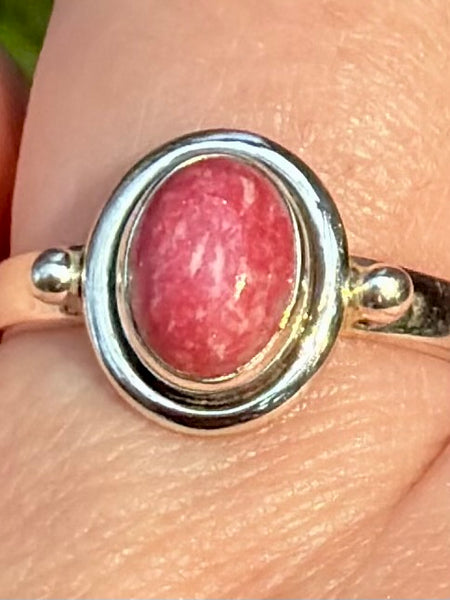 Pink Thulite Ring Size 9 - Morganna’s Treasures