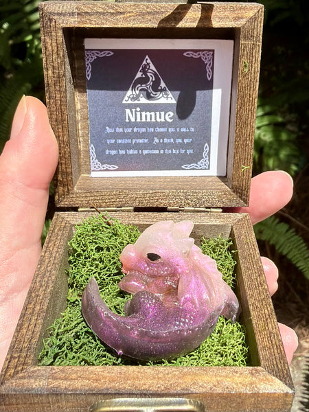“Nimue” Resin Dragon