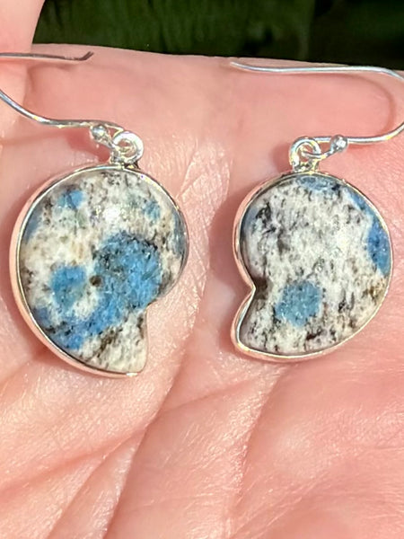 K2 Azurite Earrings