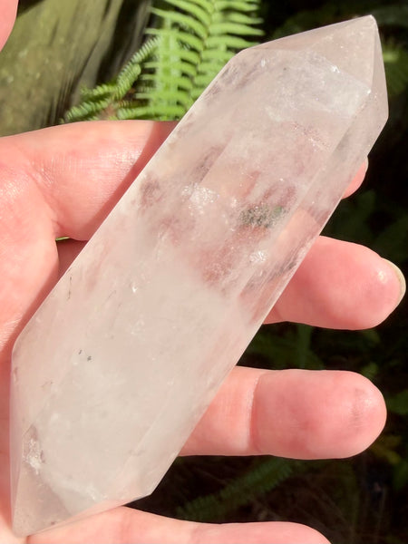 Double-Terminated Clear Quartz Wand - Morganna’s Treasures