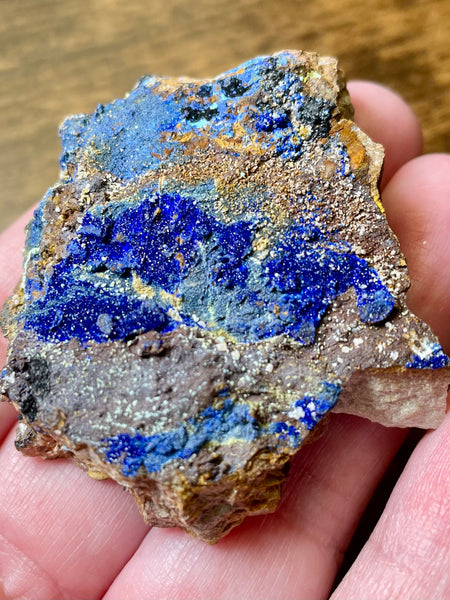 Rough Azurite from Morocco