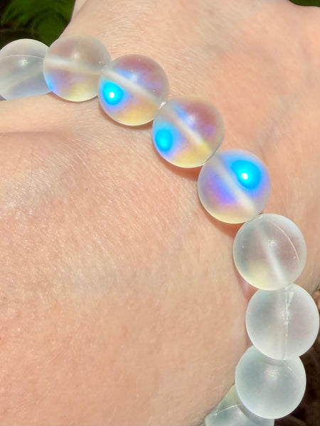 Iridescent Crystal Bracelet - Light - Morganna’s Treasures