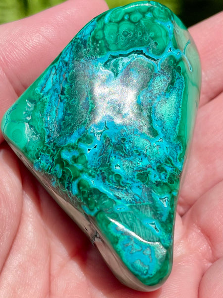 Beautiful Malachite in Chrysocolla from Africa - Morganna’s Treasures