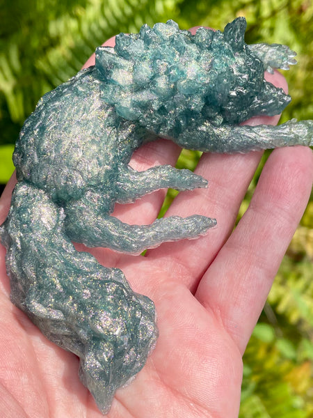 Beautiful Resin Wolf - Morganna’s Treasures 