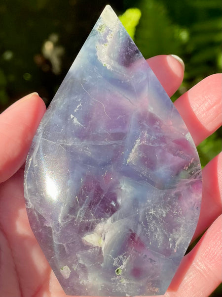 Beautiful Fluorite Flame