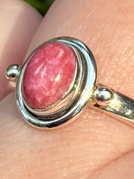Pink Thulite Ring Size 9 - Morganna’s Treasures