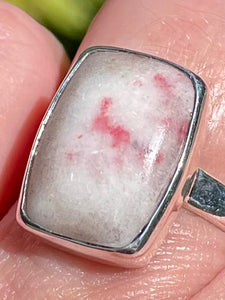 Cinnabar in Scapolite Ring Size 7 - Morganna’s Treasures 