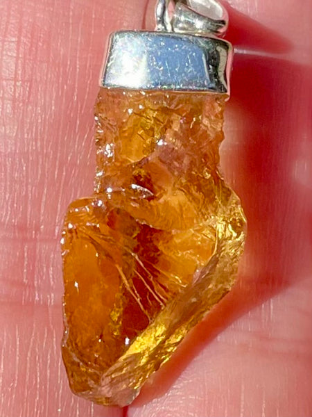 Rough Citrine Pendant - Morganna’s Treasures