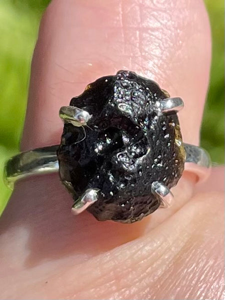 Saffordite Tektite Ring Size 7 - Morganna’s Treasures 