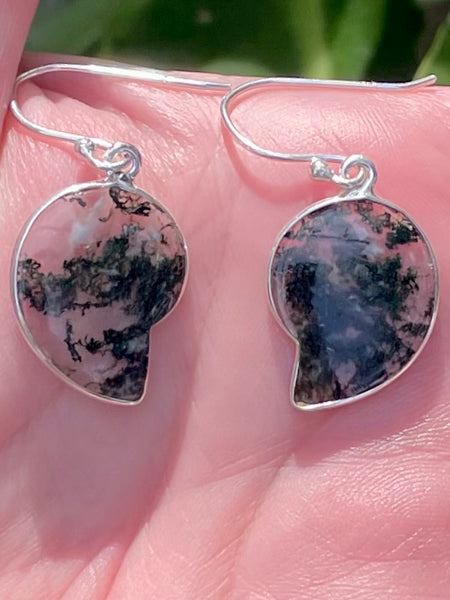 Moss Agate Earrings