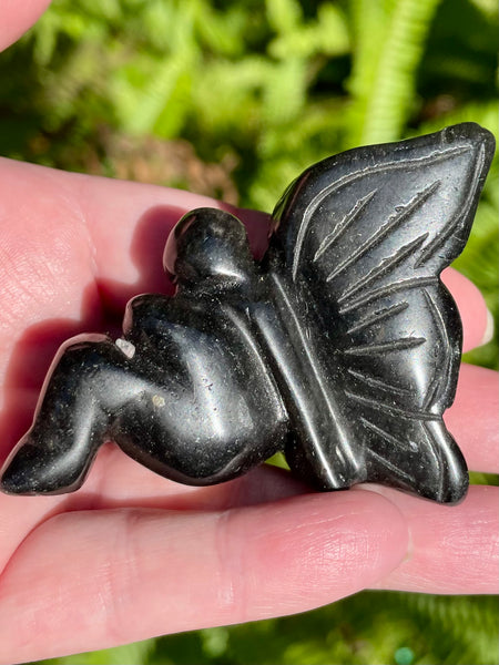 Black Obsidian Fairy - Morganna’s Treasures