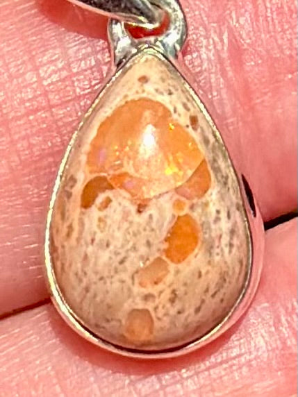 Mexican Cantera Opal Pendant
