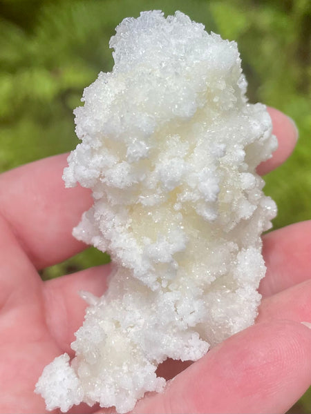 Fluorescent White Aragonite - Morganna’s Treasures 