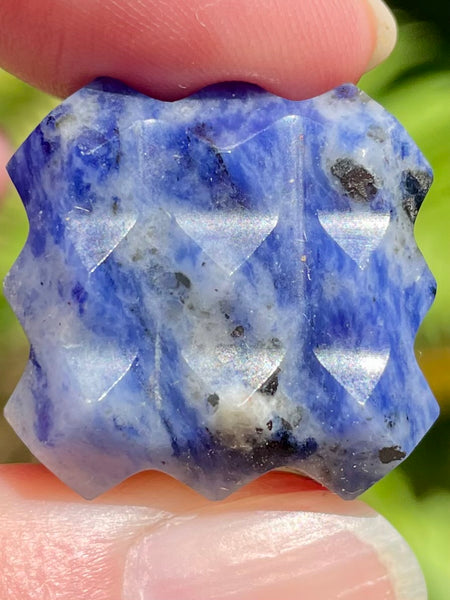 Lapis Lazuli Lemurian Power Cube - Morganna’s Treasures