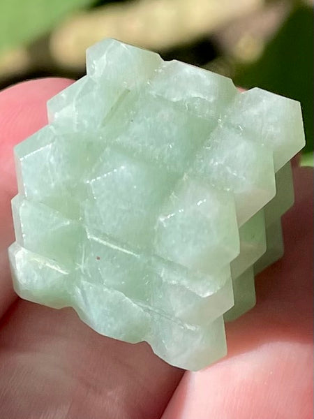 Green Aventurine Lemurian Power Cube - Morganna’s Treasures 