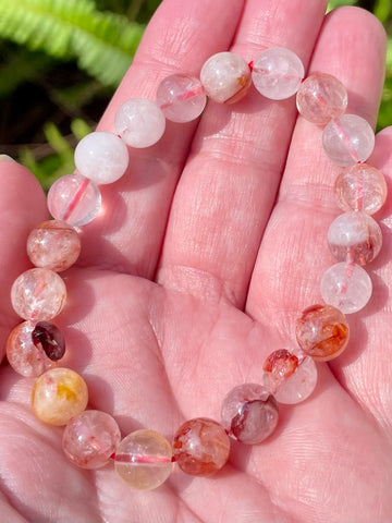 Hematoid Quartz Bracelet - Morganna’s Treasures