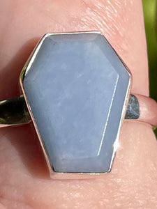 Angelite Ring Size 9