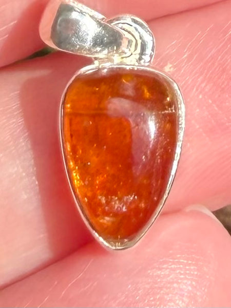 Orange Kyanite Pendant